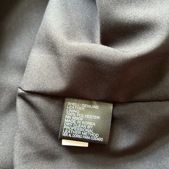 Antonio Melani Jessica Twisted Halter Neck Genuine Leather Sheath Mini Dress - Picture 12 of 16